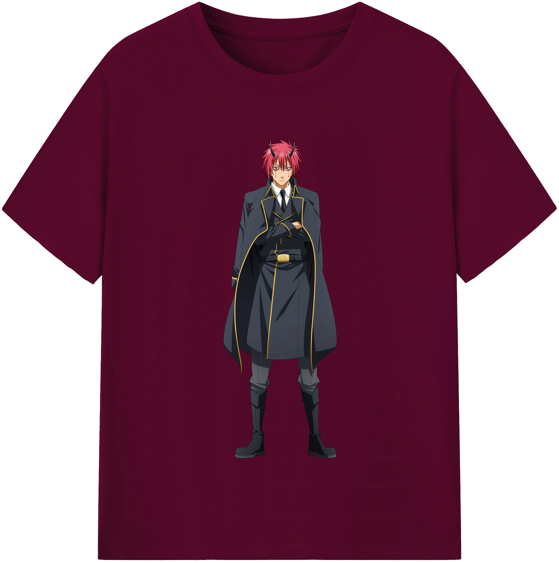 （画像用） 転スラ Regarding Reincarnated to Slime レディースカジュアルプリントTシャツ（綿100％）